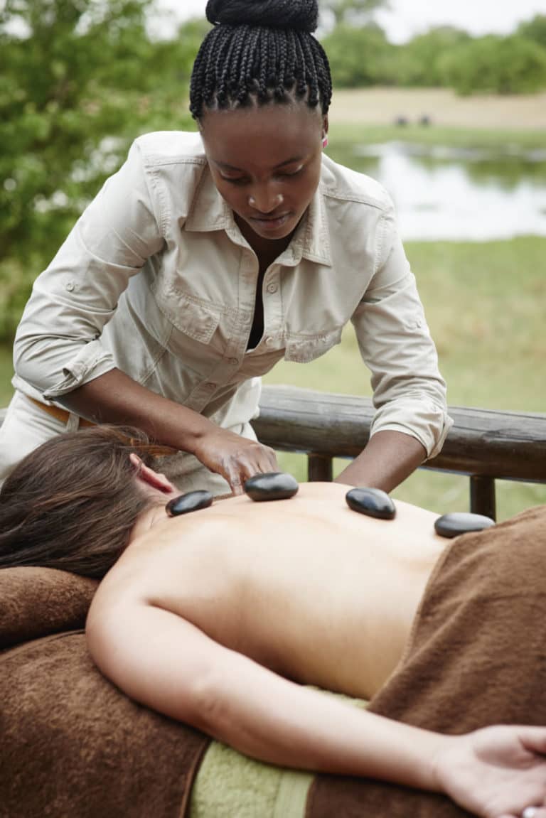 Khwai River Lodge's unique spa treatments are rejuvenating