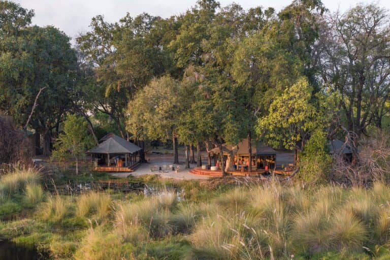 Shinde Footsteps camp blends beautifully into its natural surroundings