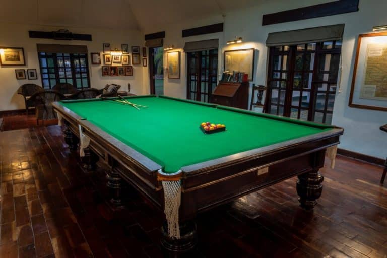 Enjoy various classic games like billiards at The River Club
