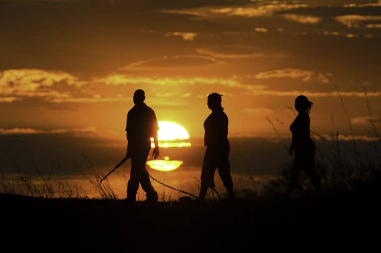 Okavango Explorers Camp focuses on activities such as guided bush walks