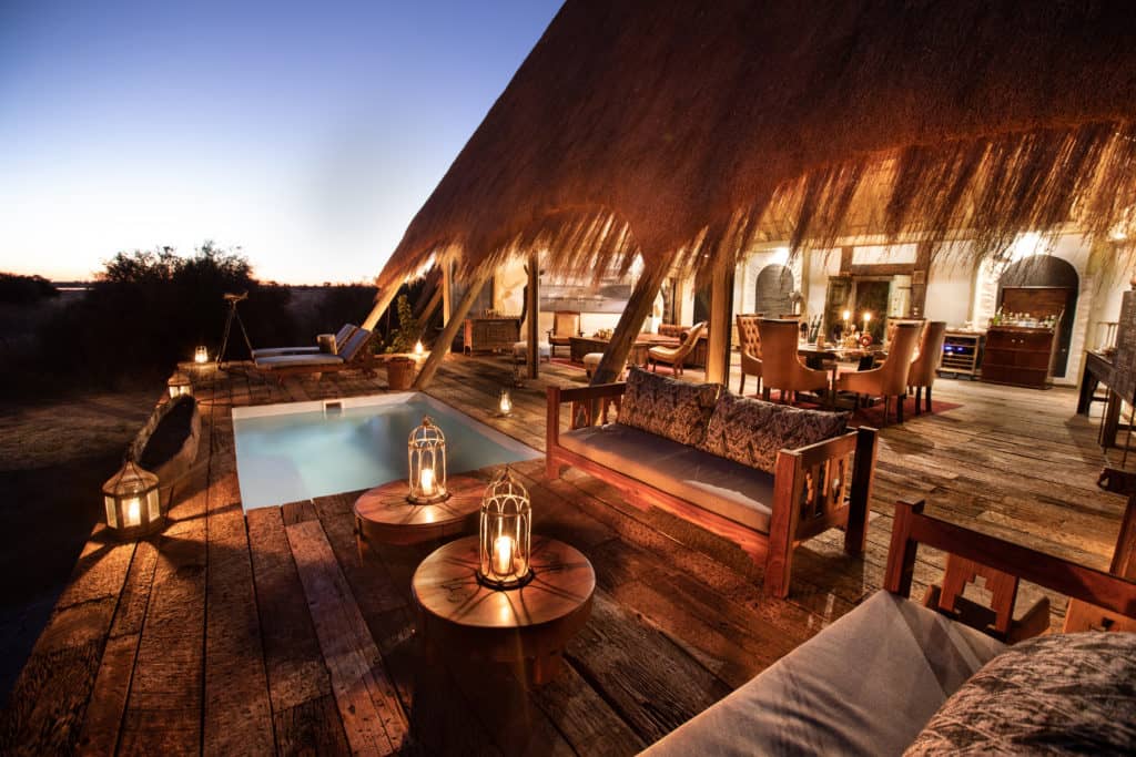 The Selinda suite is one of the most exclusive and luxurious safari camps in Africa