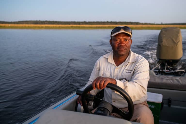 Zambezi Queen's fishing guides assist guests with catch and release tiger fishing