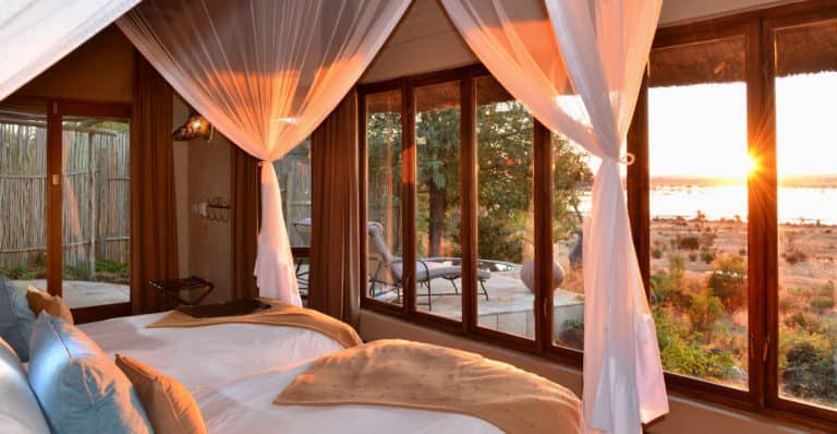 Ngoma Safari Lodge interior suite decor
