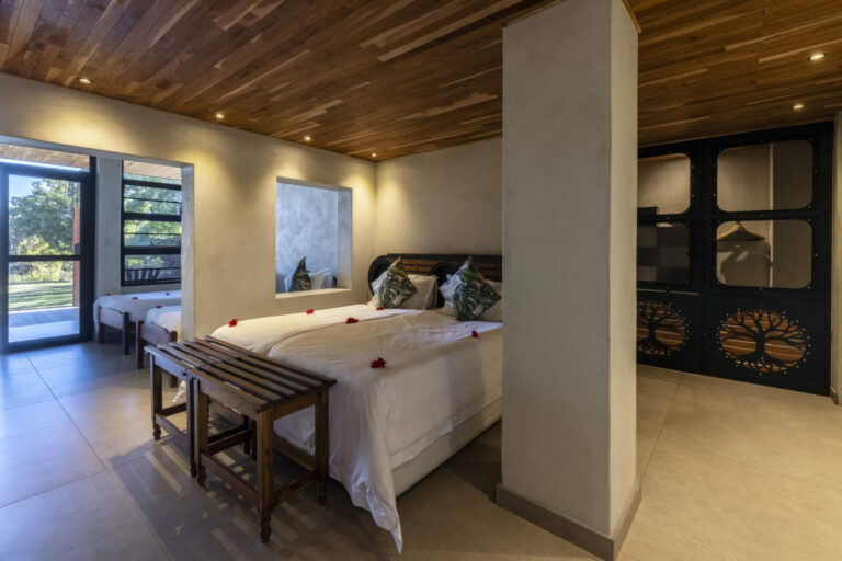 Guest rooms at Chobe River Lodge