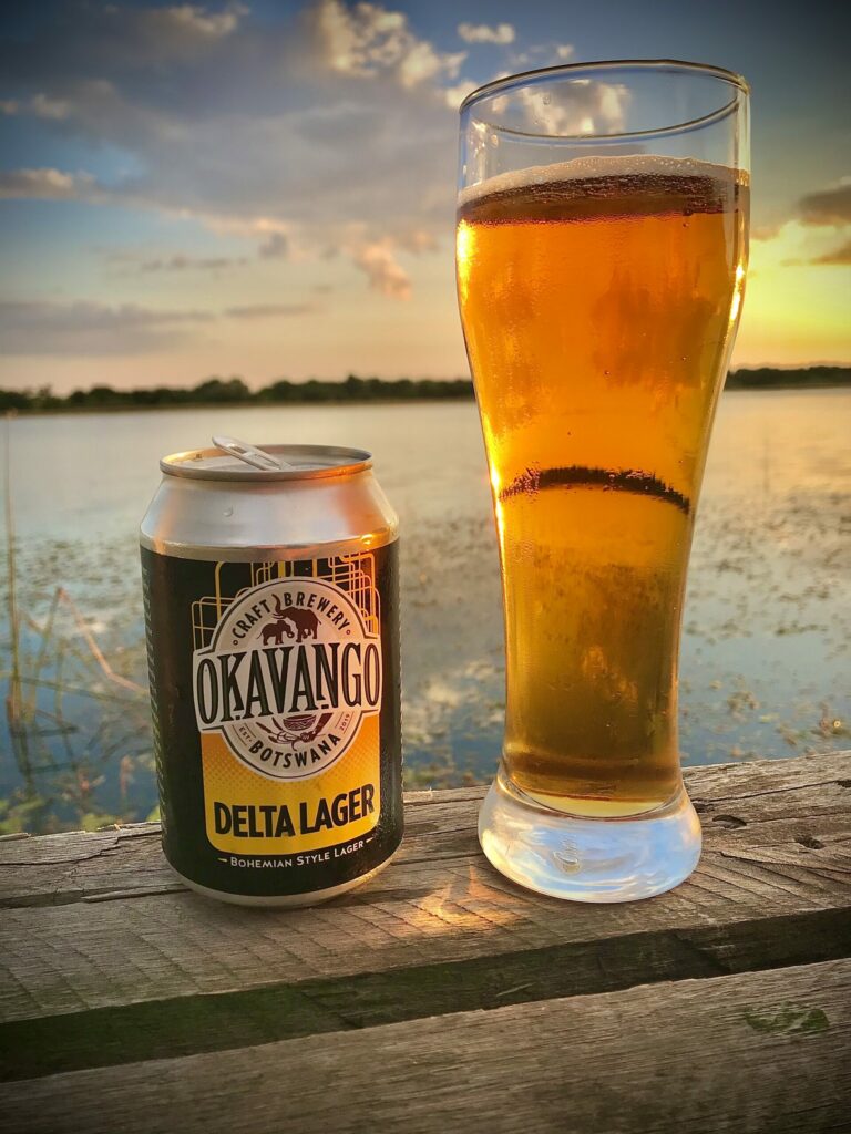Okavango beer at The Old House